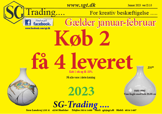 Januarudsalg 2023 SG-Trading
